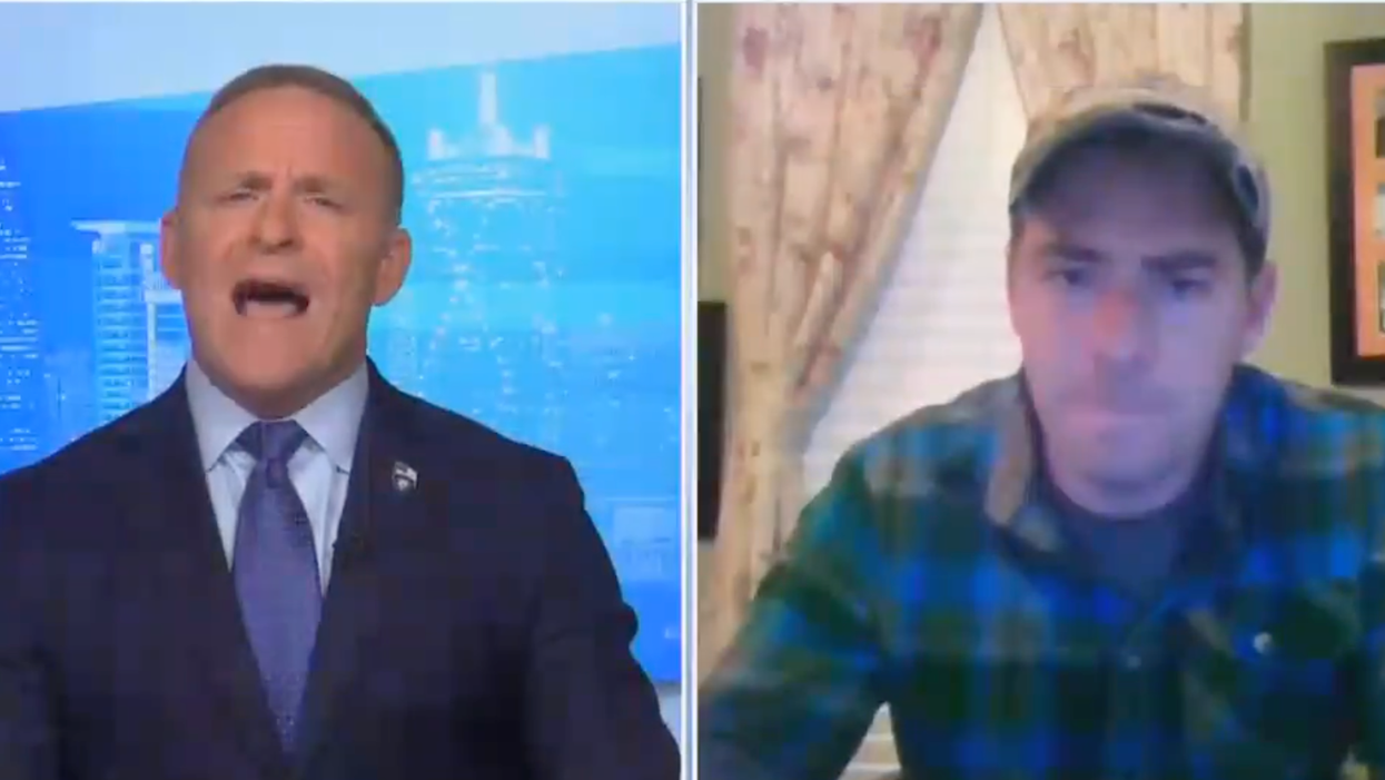 ‘Cut him off now!’: Newsmax host totally loses it when a veteran criticizes Trump’s Afghanistan policy