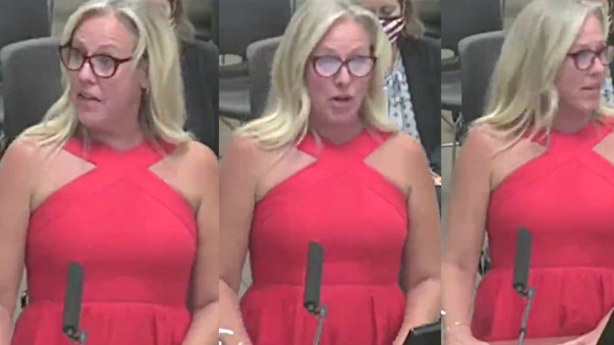 Texas ‘Christian woman of God’ derails school board hearing in attempt to ban a book referring to anal sex