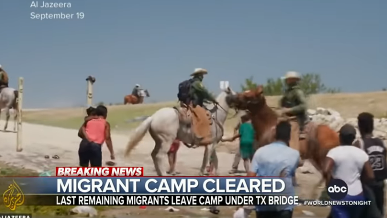 There's a disturbing history connected to the border agents on horseback chasing Haitian migrants