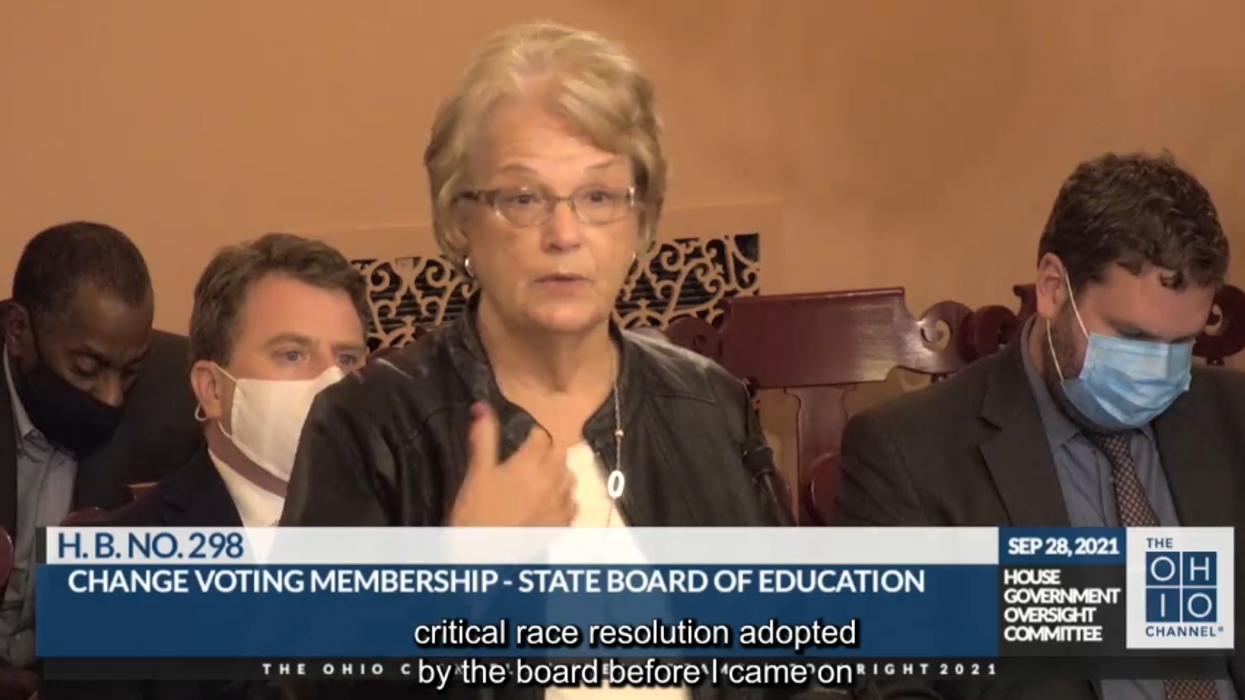 Ohio Board of Education member claims resolution condemning 'white supremacy culture' is 'non compliant' with Civil Rights Act