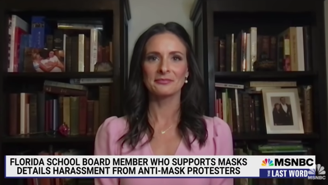 Florida school board details harassment she faced from anti-maskers