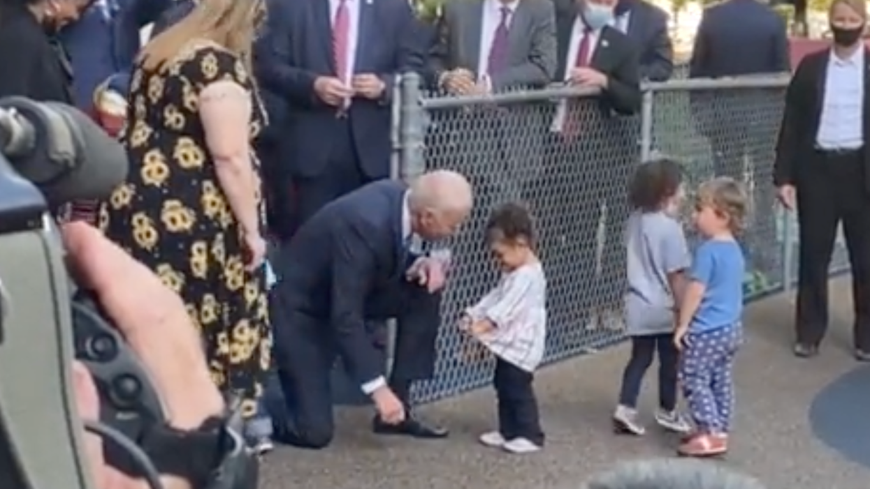 Trump supporters hurl profanities at Joe Biden as he meets with young kids: report