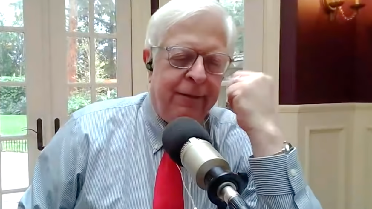 Right-wing radio host Dennis Prager claims he caught COVID-19 on purpose