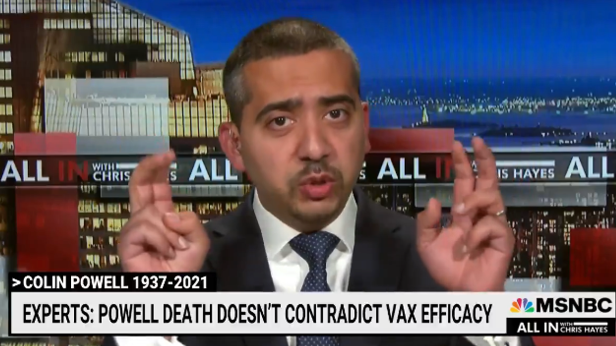 'Misinformation machine': MSNBC’s Mehdi Hasan warns 'people actually die' from believing Fox News’ 'reckless' lies