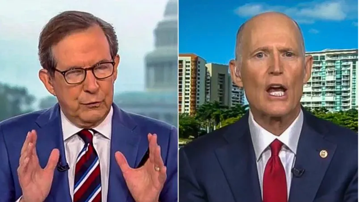 Fox News' Chris Wallace rips Rick Scott's spending hypocrisy: 'Should the Trump tax cuts be repealed?'