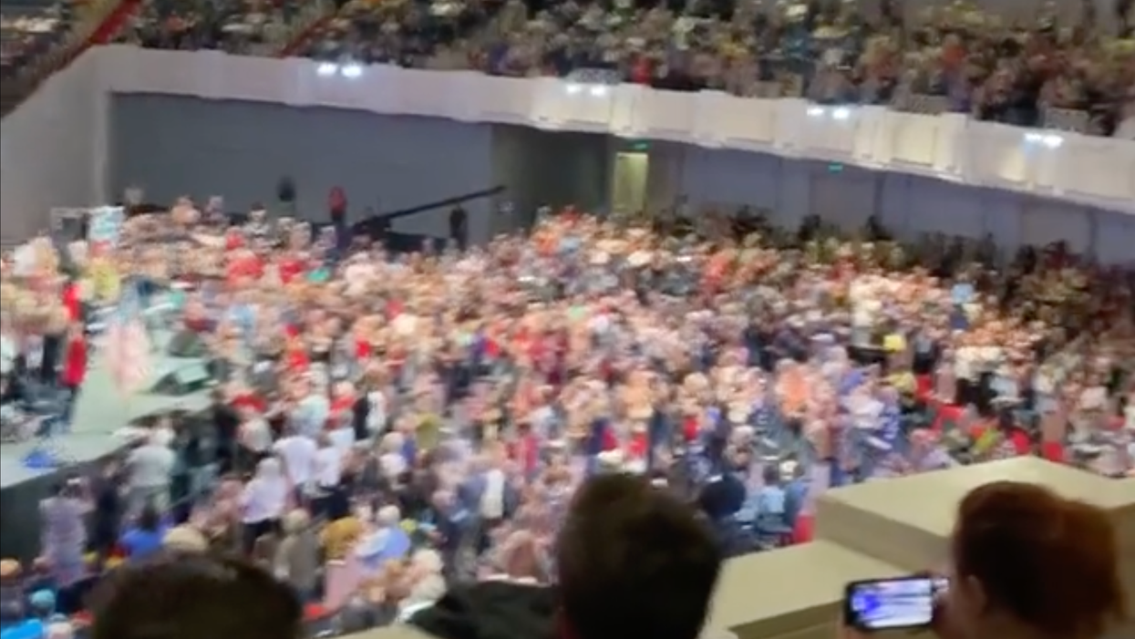 Texas megachurch breaks into chants of 'Let's go Brandon' — raising questions about its tax-exempt status