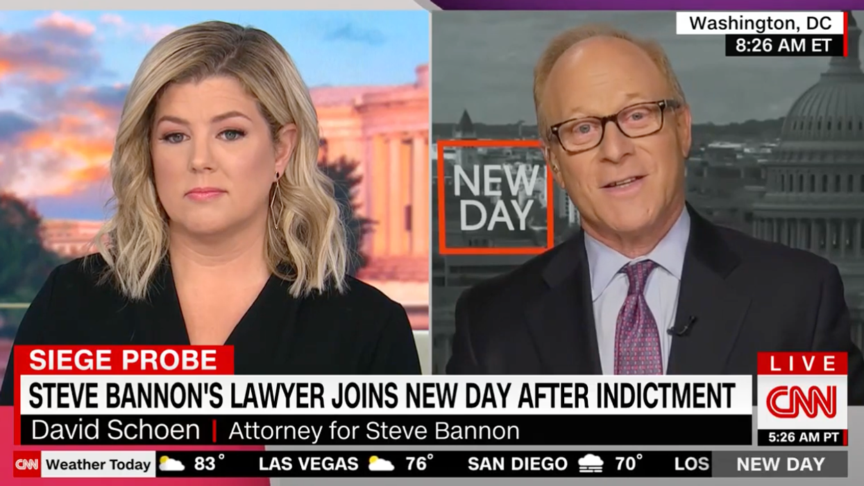 'You’re his lawyer': CNN host stumps Bannon lawyer by asking if client had 'foreknowledge' of Capitol riot