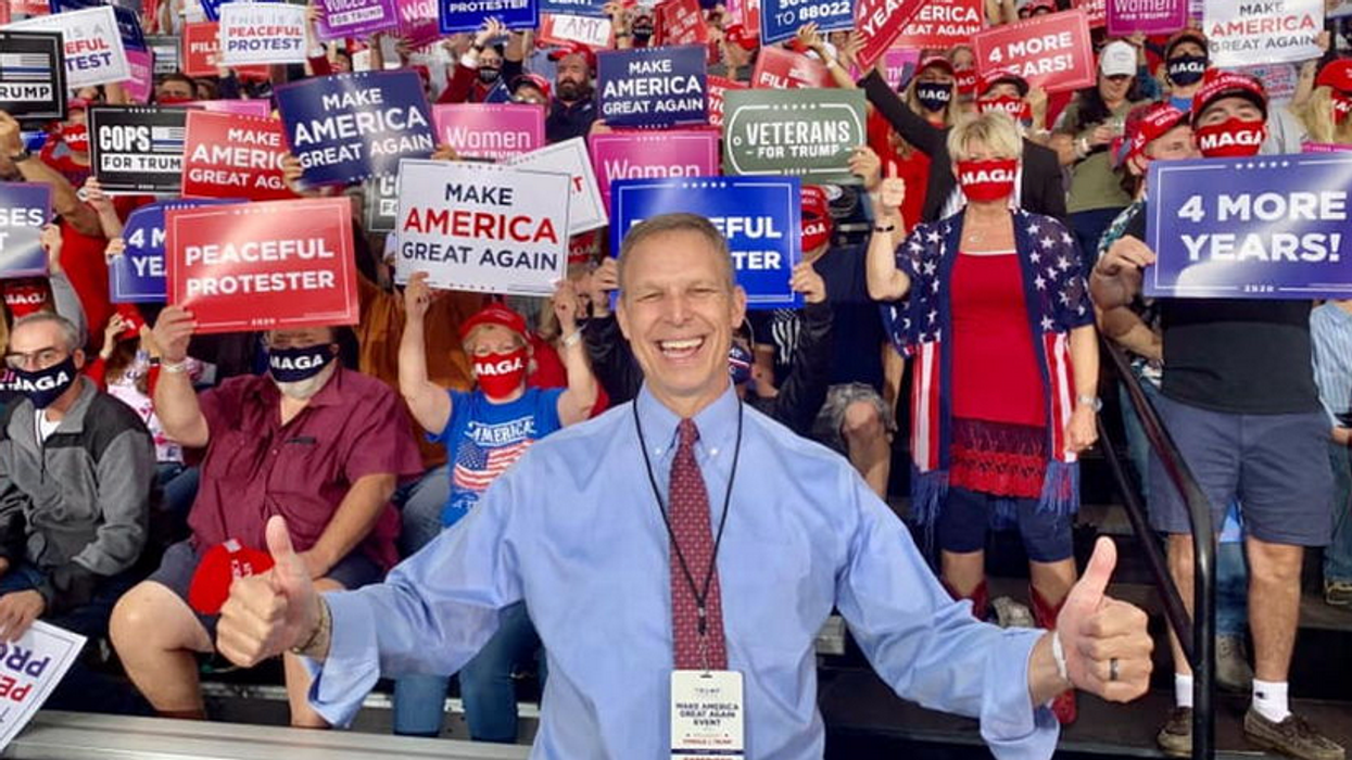 Newly-elected head of House GOP’s most extreme group announced he just tested positive for COVID