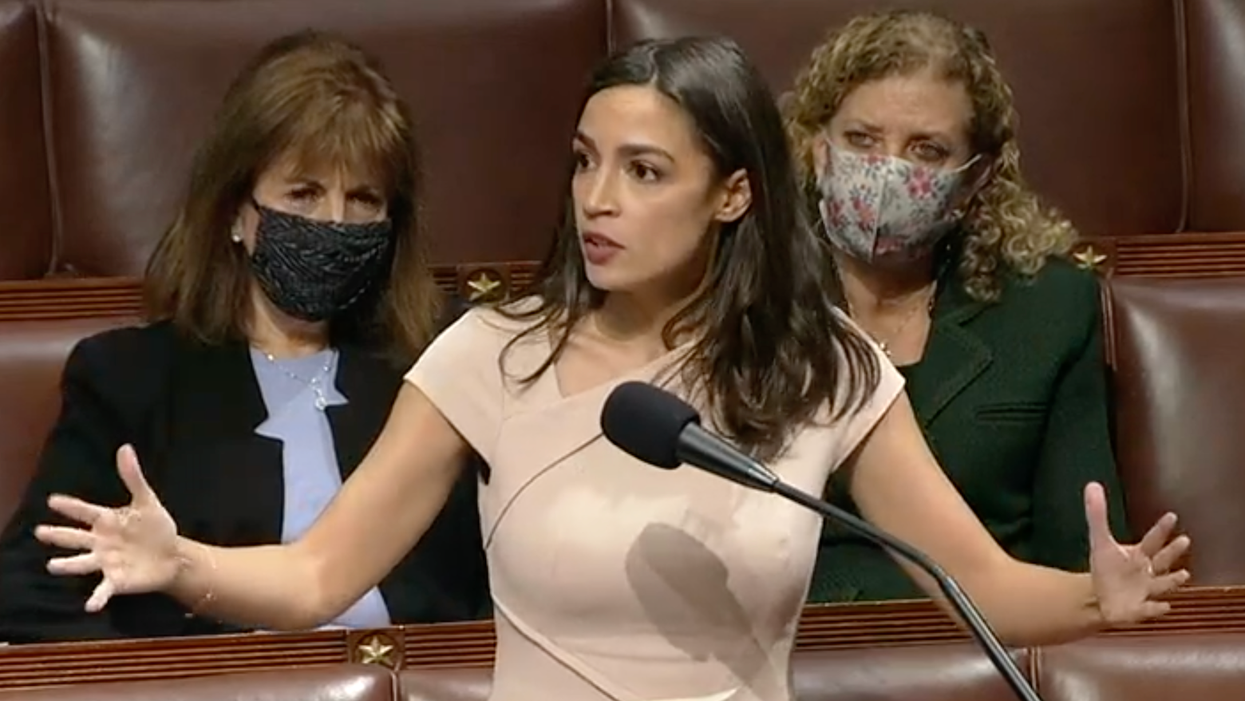 Ocasio-Cortez gives an impassioned speech blasting Kevin McCarthy after Gosar's ‘incitement of violence’
