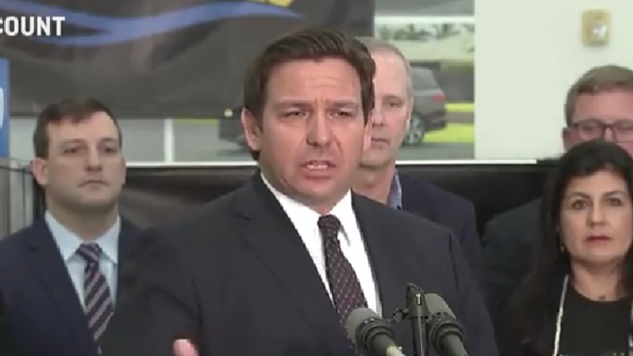 'Knowingly lying': DeSantis torched after falsely claiming the COVID vaccine is 'not preventing infection'