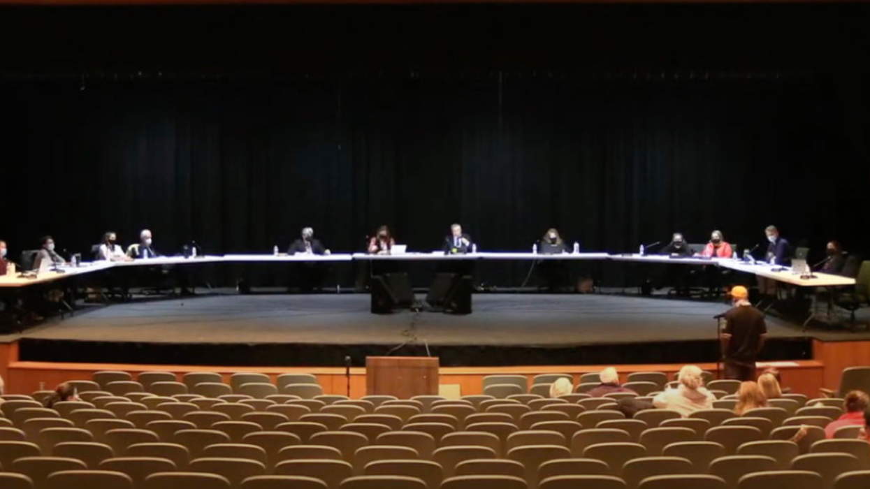 School board members blast parents applauding 'racist' Trump supporter saying kids should 'grow a pair'
