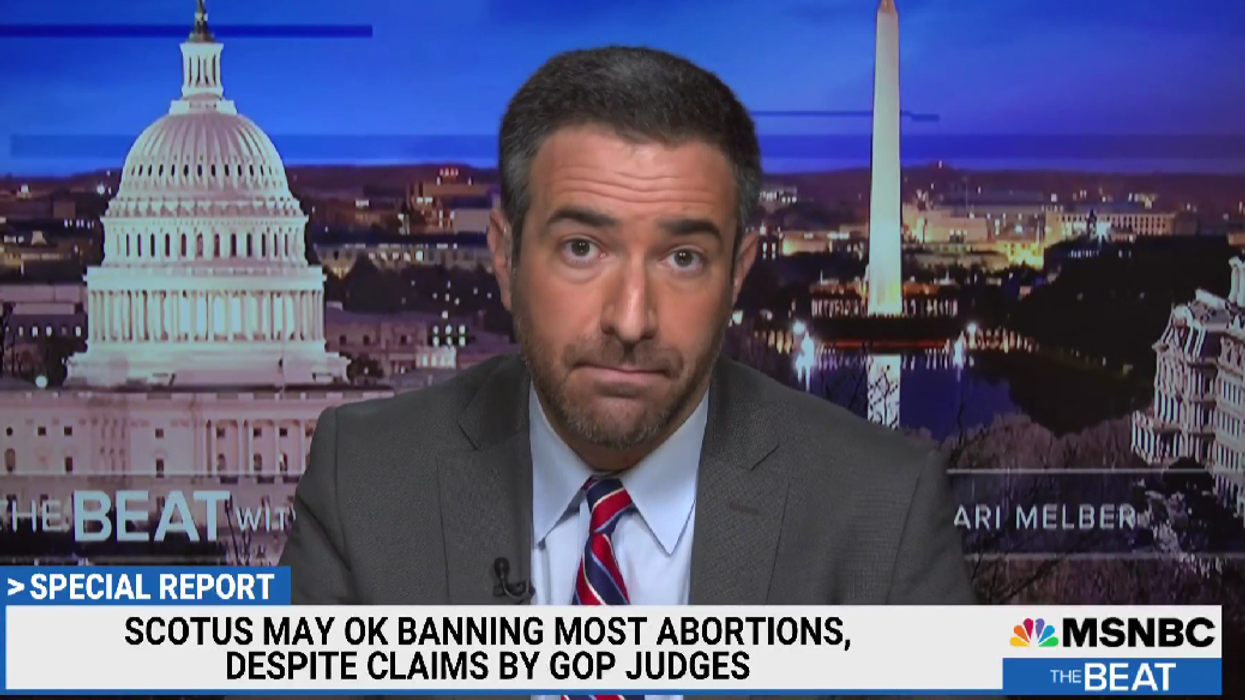 MSNBC host details 'weird baroque tradition' that allowed Trump-picked justices to lie 'under oath' on womens’ rights