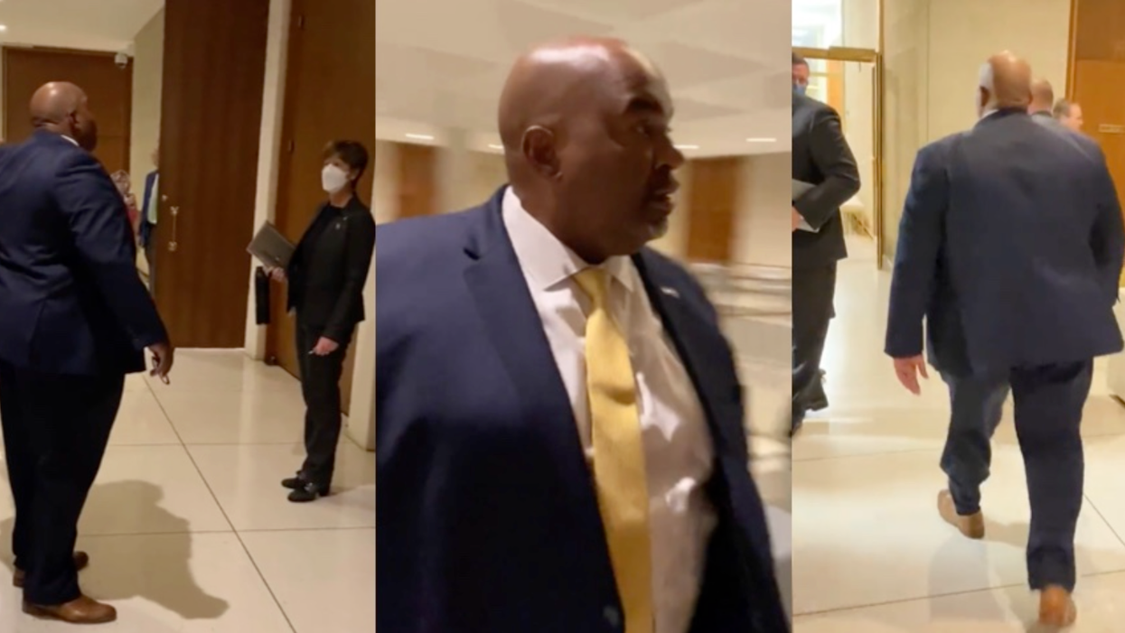 Watch: NC Lt. Gov. Mark Robinson berates Democratic lawmaker for denouncing his anti-LGBTQ hate speech