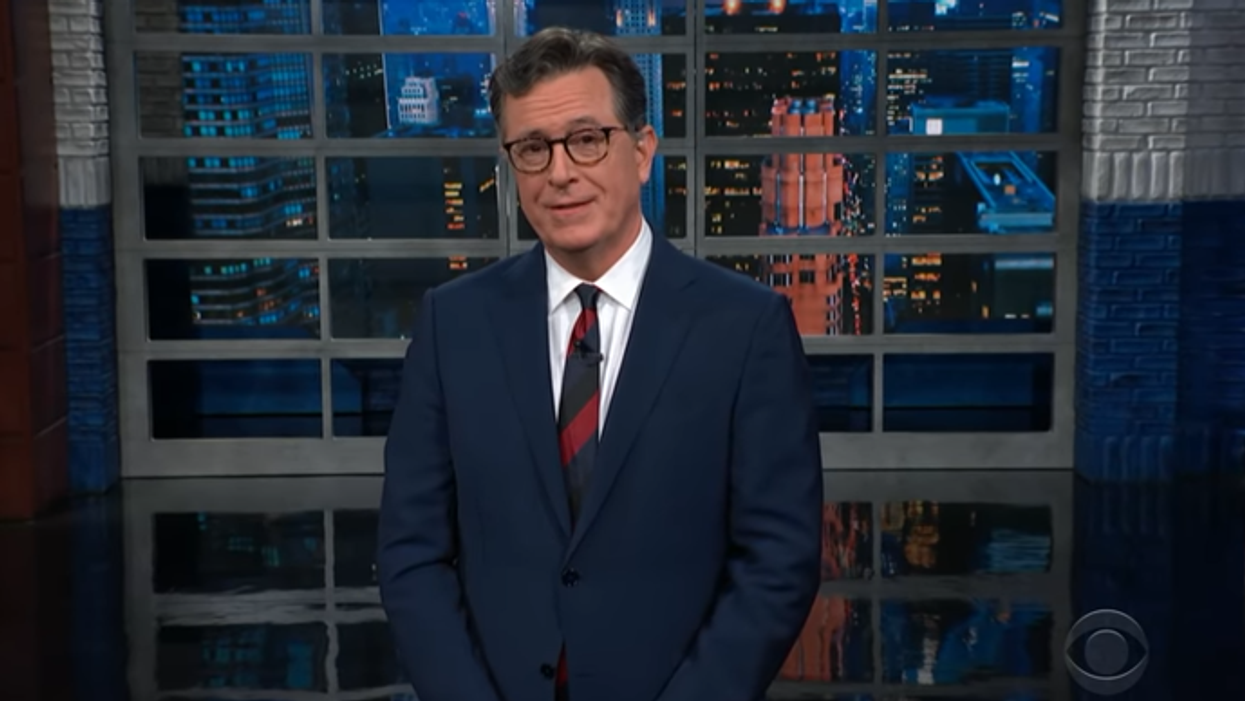 Stephen Colbert mocks bizarre Omicron conspiracy theory by turning the tables on anti-vaxxers