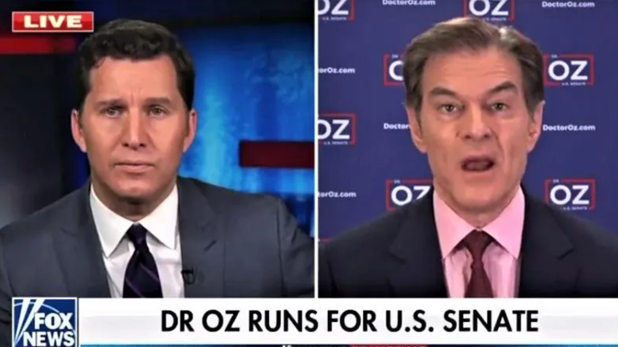 Dr. Oz flops hard during Fox News interview when asked a basic question about abortion policy