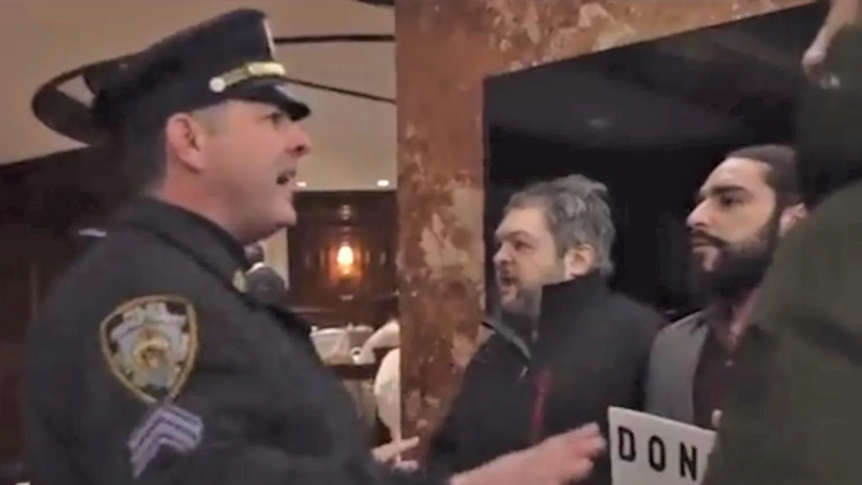 'Trump is a fraud!': Disillusioned supporters rage after being denied service at Trump Grill over vax mandate