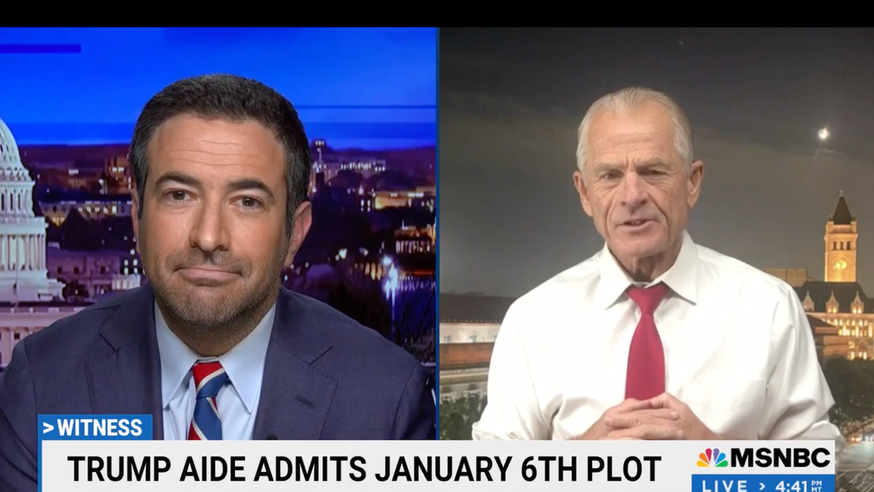 ‘Do you realize you’re describing a coup?’ Peter Navarro gets schooled during train wreck MSNBC interview