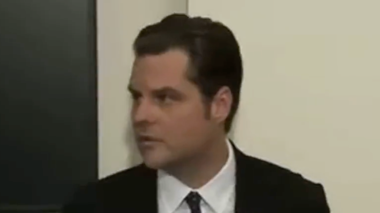 Watch: Matt Gaetz obscenely attacks Ted Cruz over Jan. 6 remarks