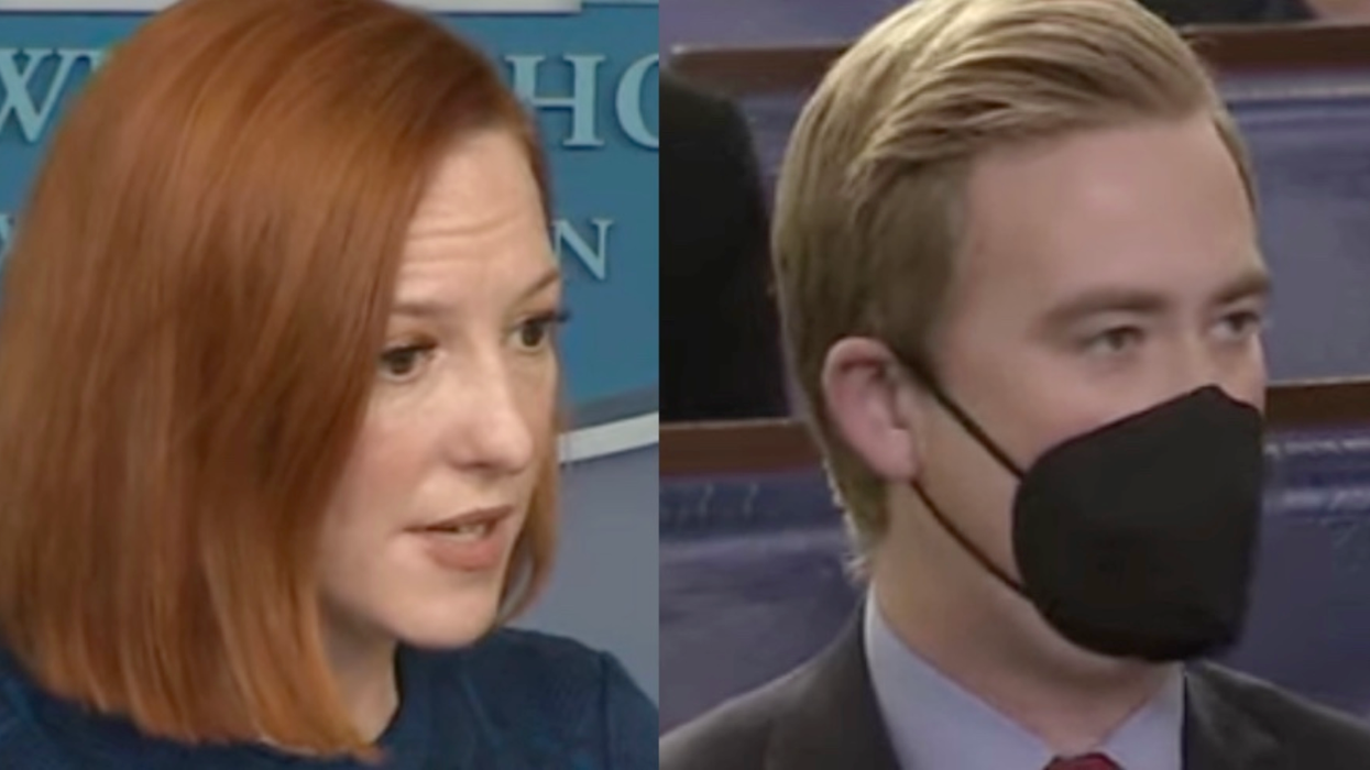 Watch: Jen Psaki calmly explains to Fox News' Peter Doocy why we're in a 'pandemic of the un-vaccinated'