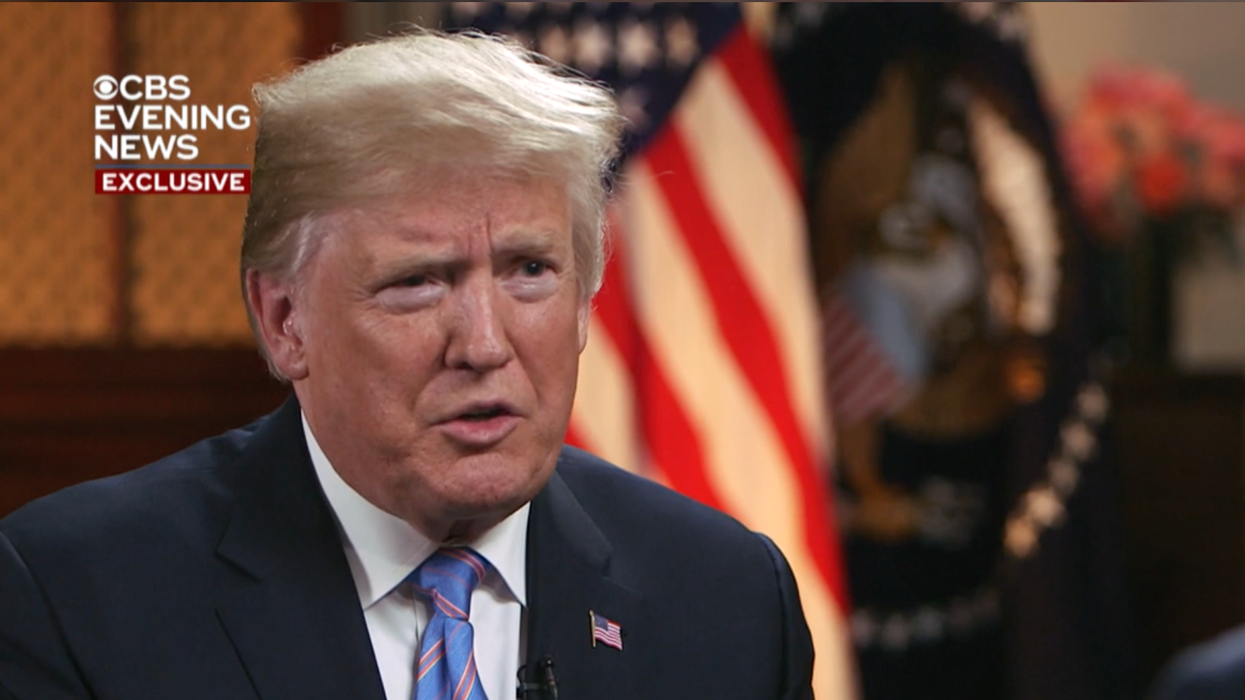 Trump's Lou Dobbs interview goes off the rails as he rants about his publisher struggling to find leather for his new book