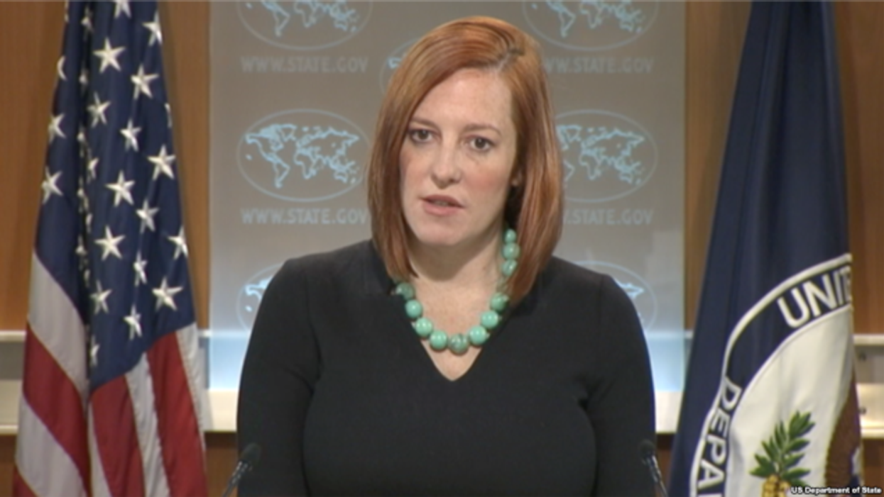 'The president’s record is very clear': Jen Psaki fires back at reporter criticizing Biden's response to police violence