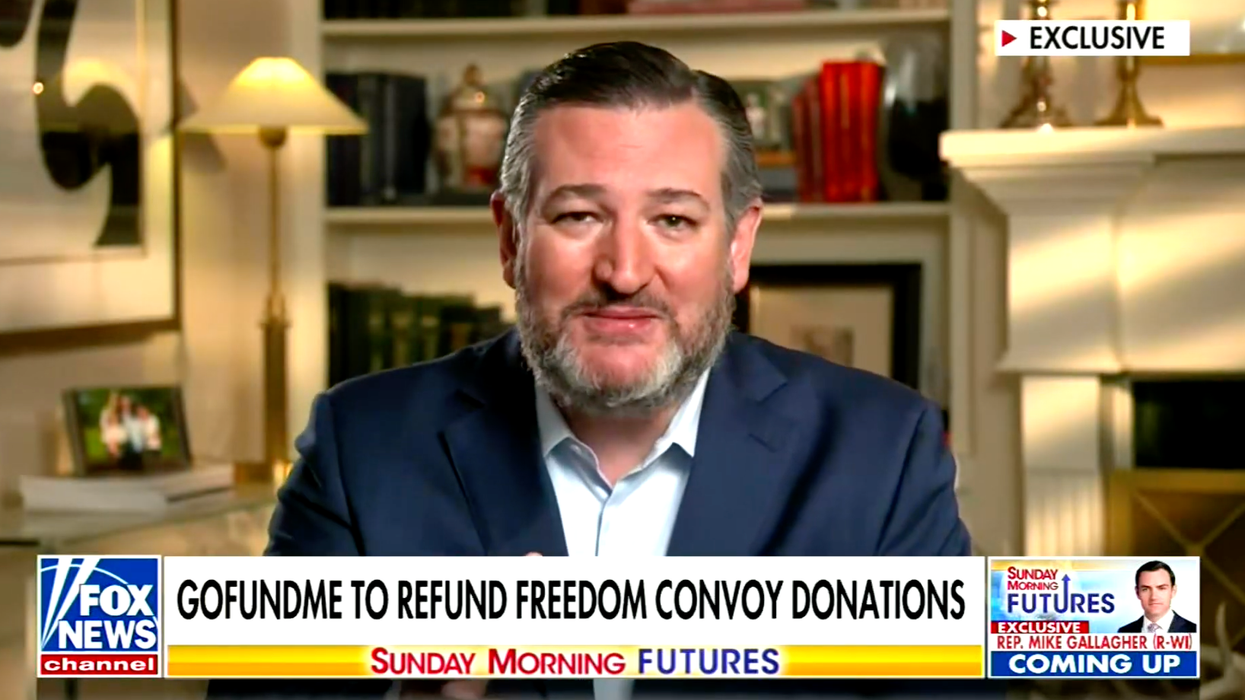 Ted Cruz diverts resources to 'hero' Canadian truckers for anti-vax campaign as winter blast hits Texas