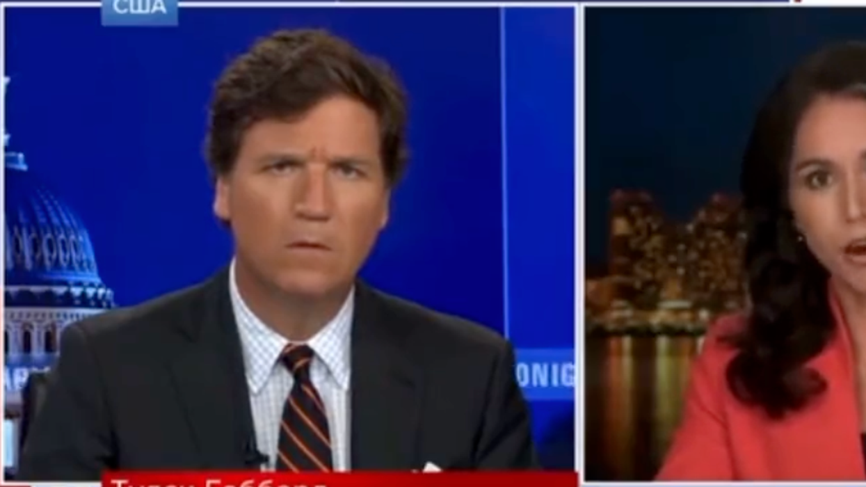Tucker Carlson and Tulsi Gabbard are superstars on Russian state television