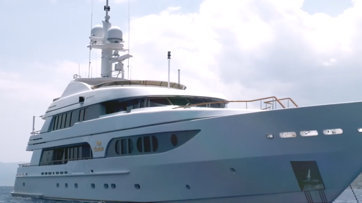 Ukrainian sailor 'partially sinks' Russian arms exporter's nearly $8 million yacht