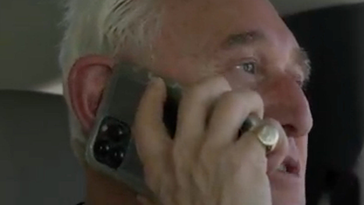 Lordy – there are tapes: footage shows Roger Stone desperately fleeing DC on January 6th