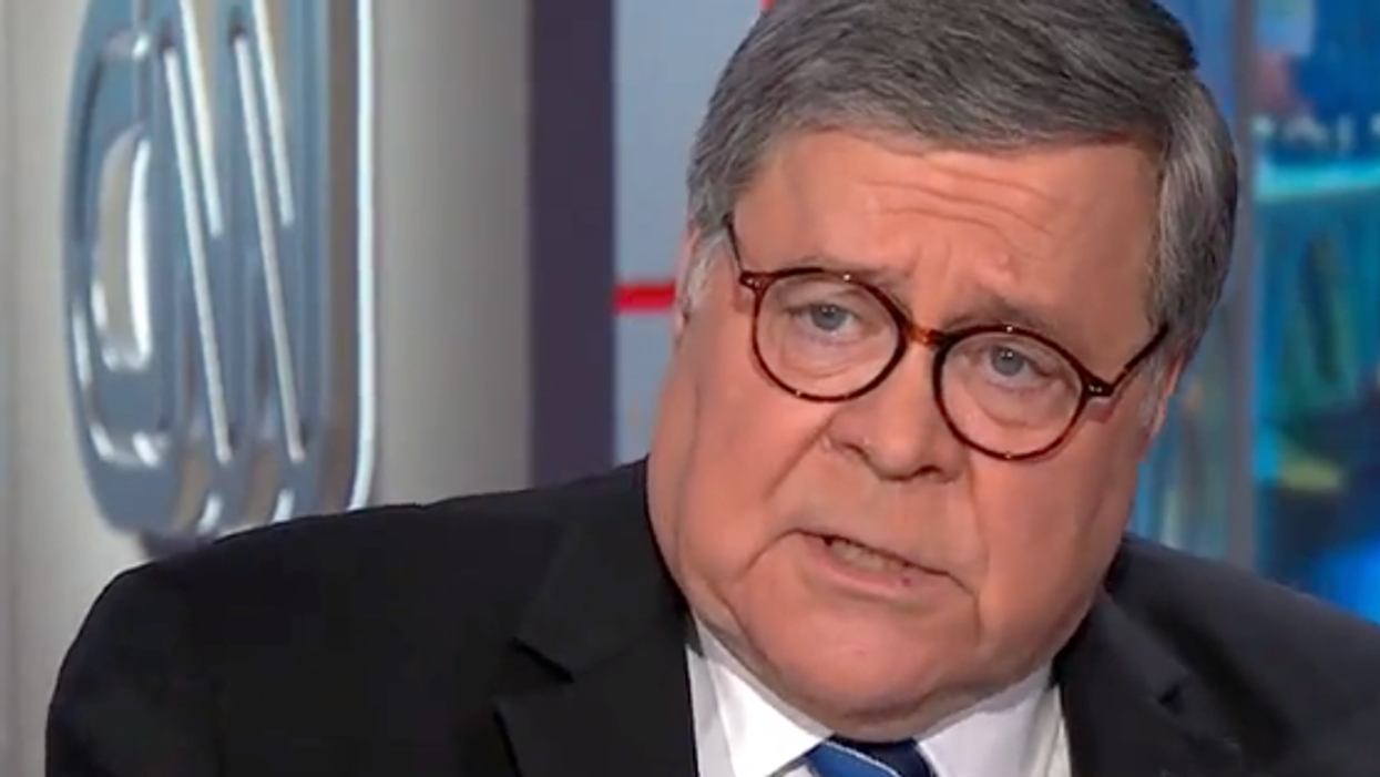 Irony dies as Bill Barr baselessly accuses 'progressives' of having 'totalitarian temperament'