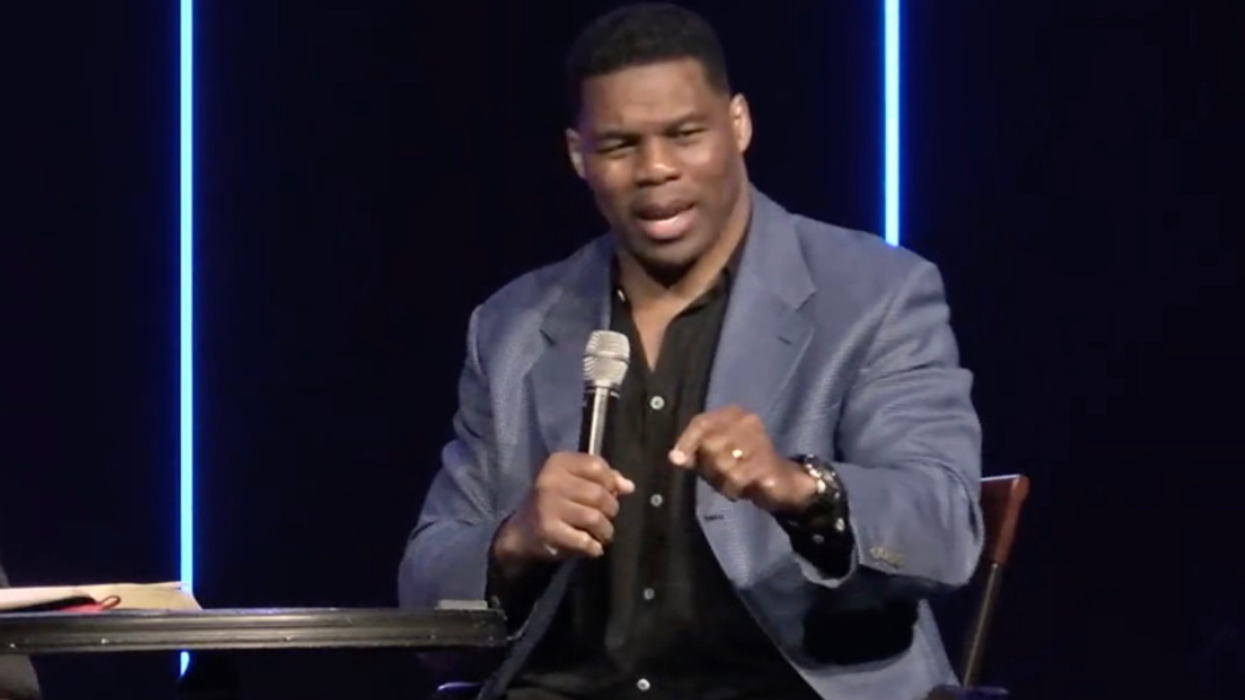 Watch: Herschel Walker delivers disjointed speech about climate change