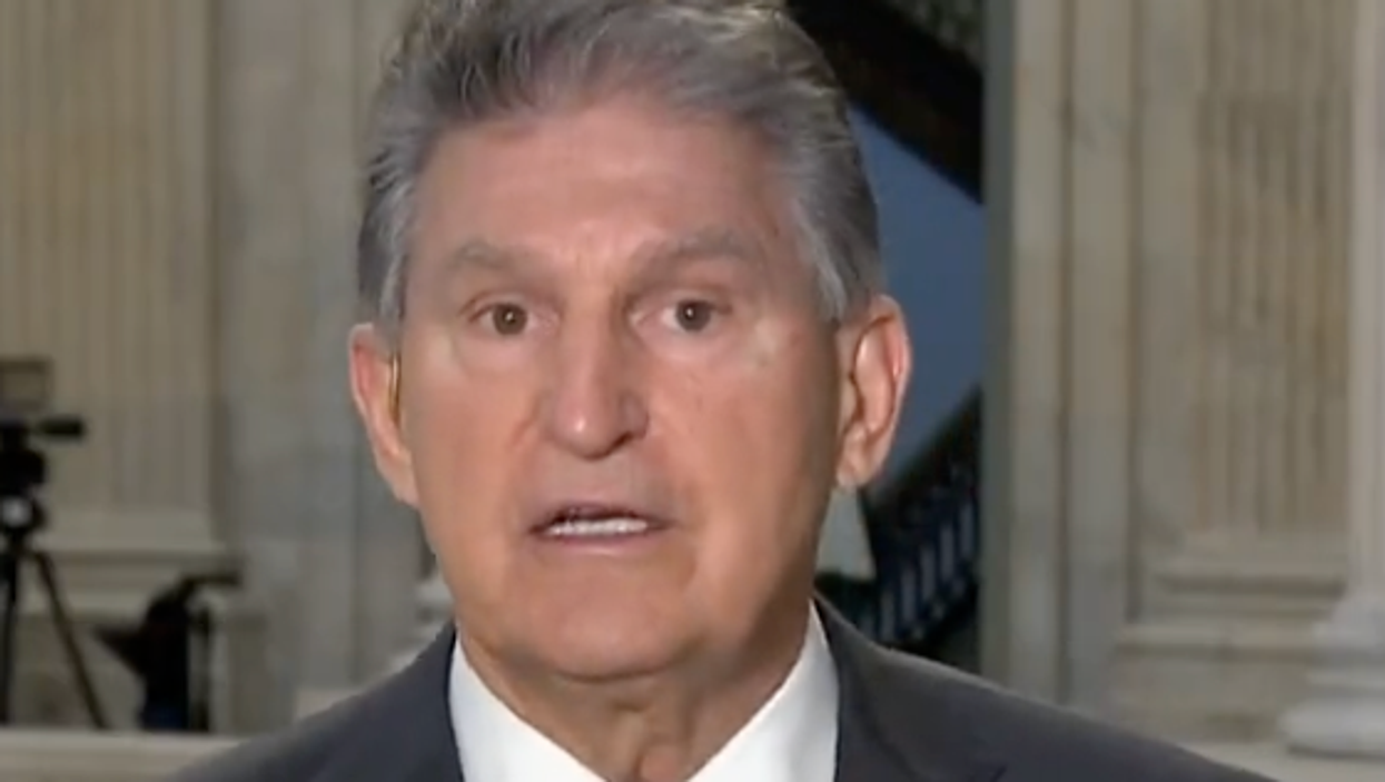 Twitter rips Joe Manchin for claiming that fossil fuels can produce clean energy