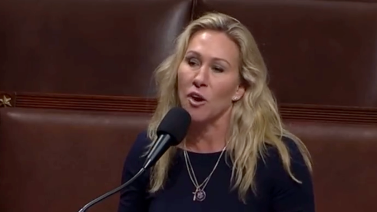 Marjorie Taylor Greene's latest floor speech oozed 'debunked nonsense' and 'echoes of Russian propaganda'