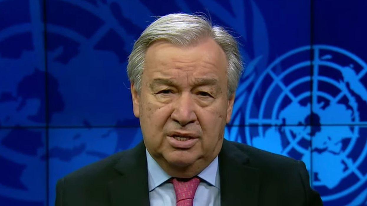 'They are lying': UN chief blasts world leaders for being all talk on tackling climate change