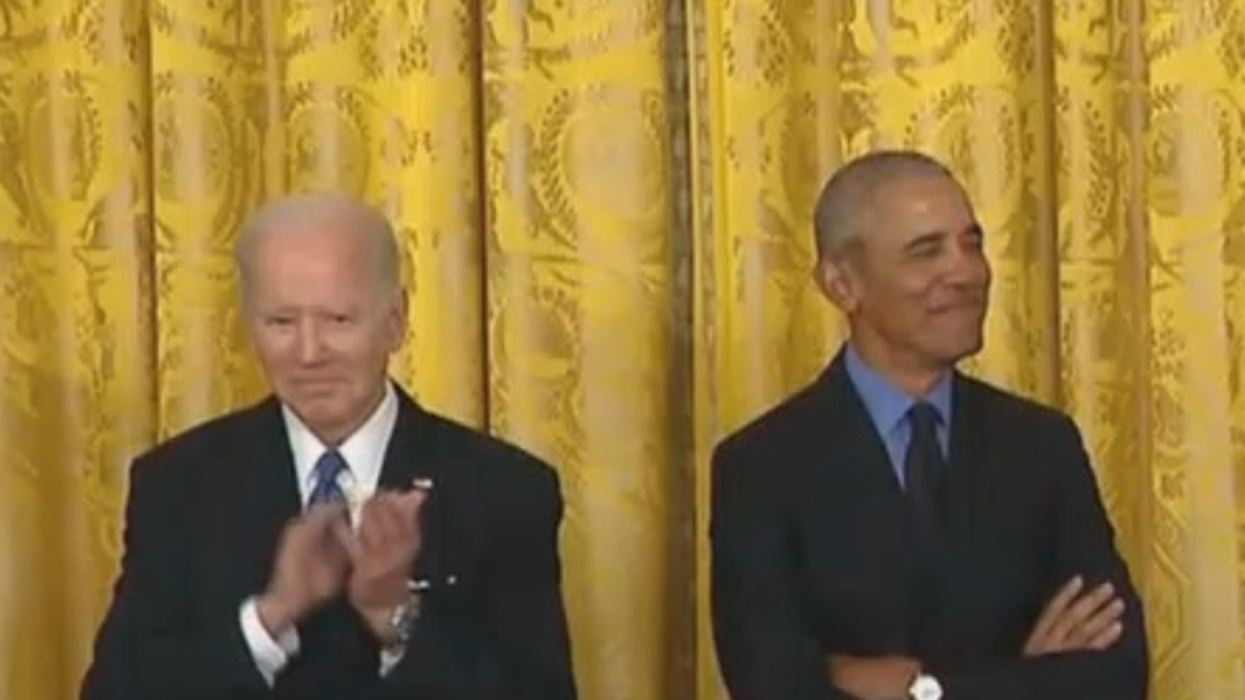 Barack Obama roasts 'Vice President' Joe Biden at White House health care event