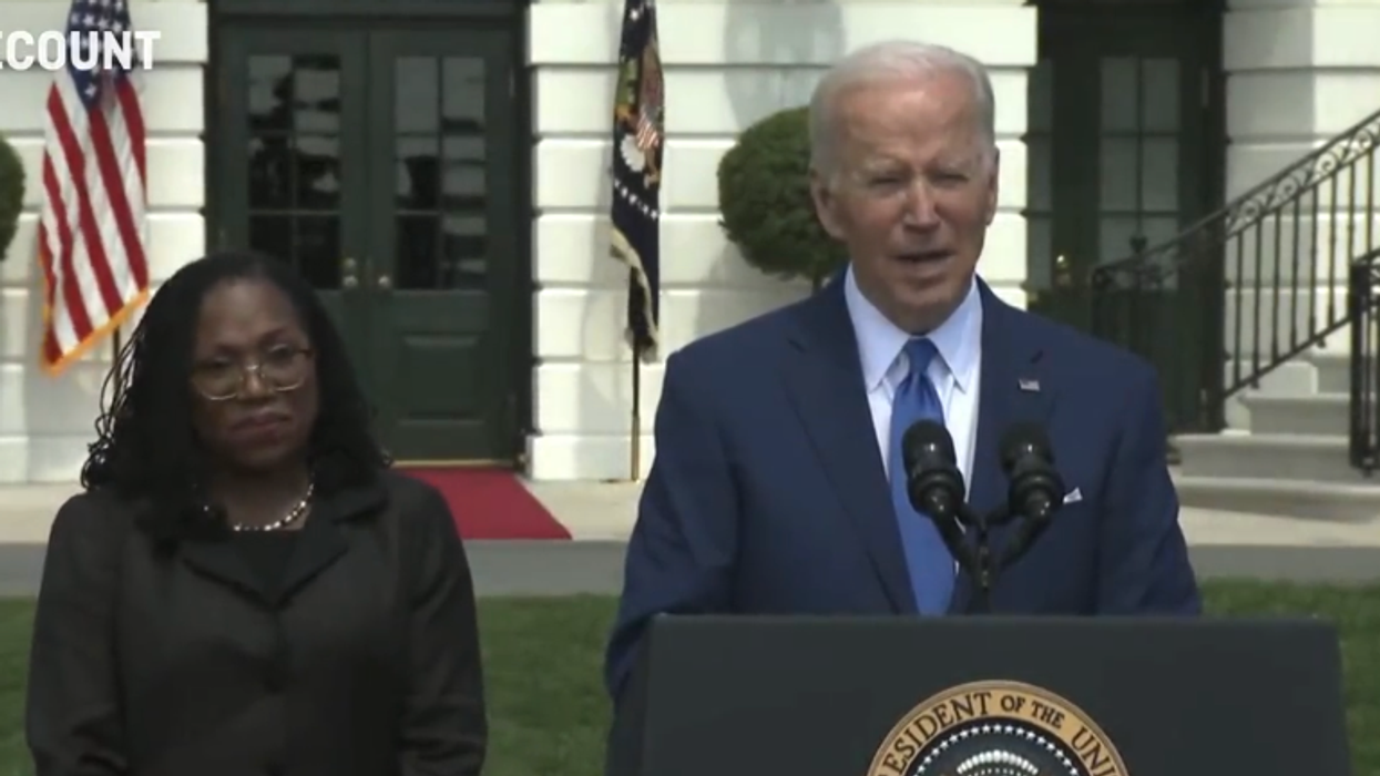 'Abuse': Biden celebrates KBJ confirmation at White House ceremony but blasts GOP’s 'vile, baseless accusations'