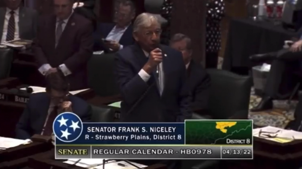 'Embarrassing' Tennessee Republican brutally mocked for citing Hitler as a model for overcoming homelessness