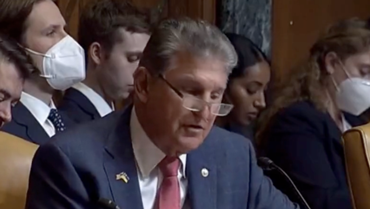 'Dude, really?': Filibuster champion Joe Manchin slammed for claiming he is 'concerned' about voting rights