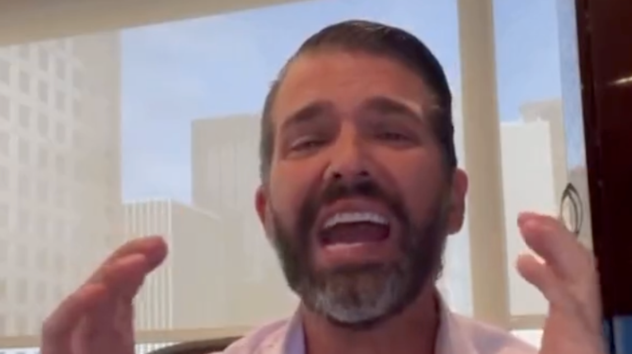 'Is he okay?': Questions emerge about Donald Trump Jr.'s wellbeing following ballistic video tantrum