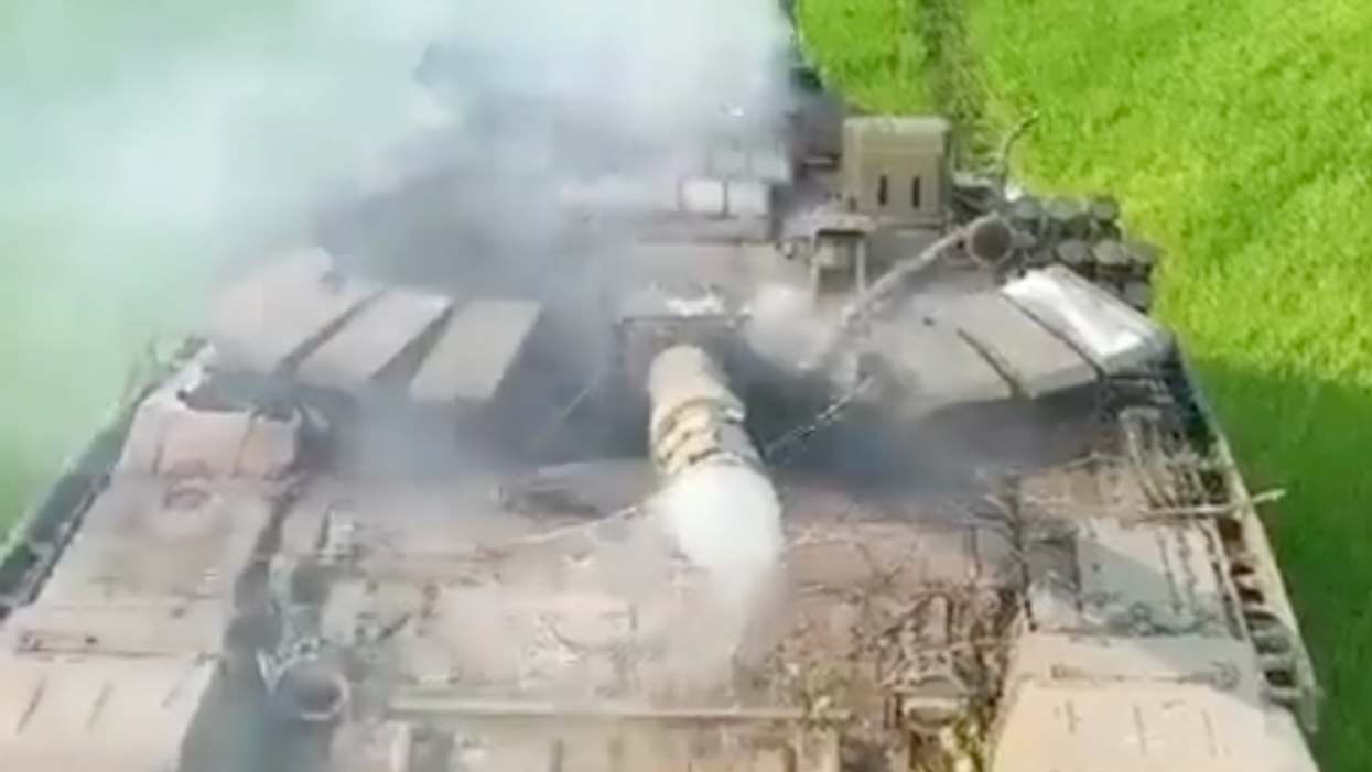 A David Attenborough parody video about how Russian tanks 'end their lives' goes viral on Twitter