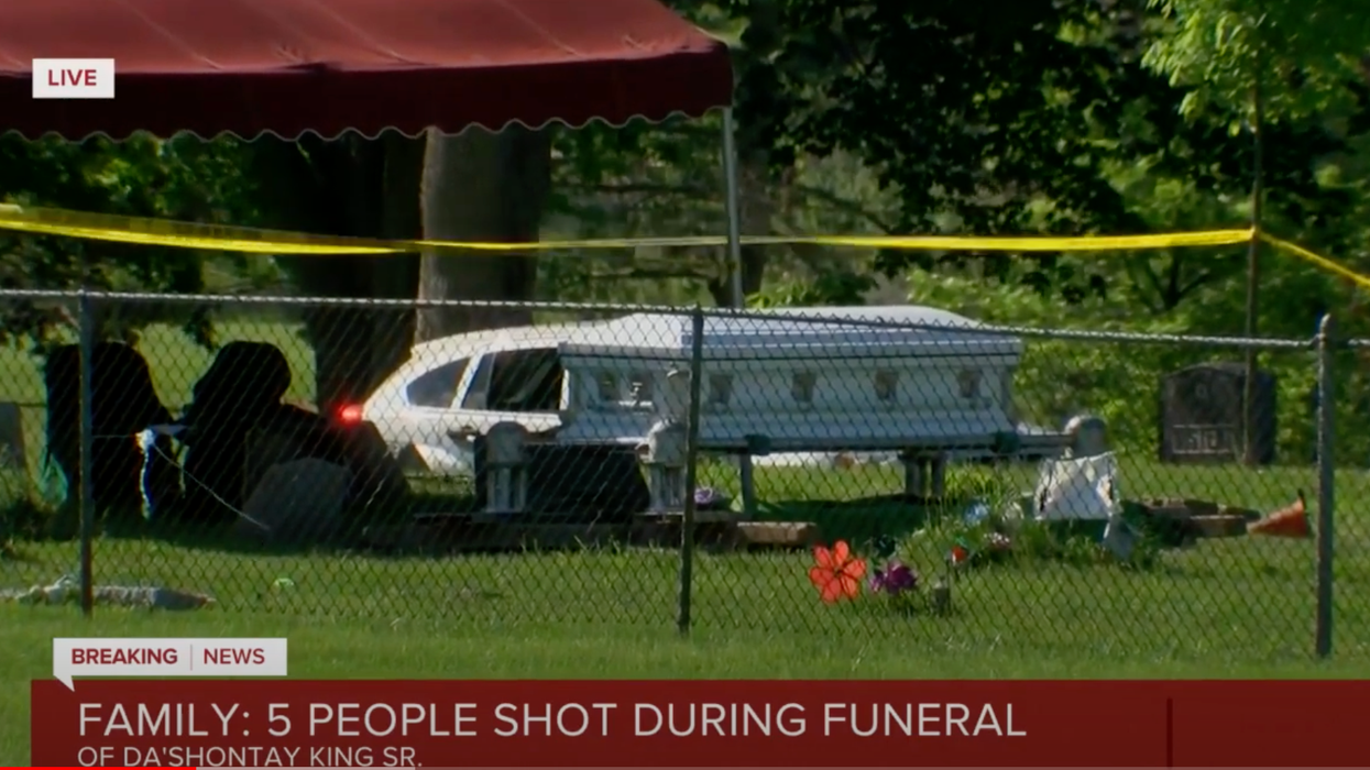 Five shot at funeral of Wisconsin man killed by police