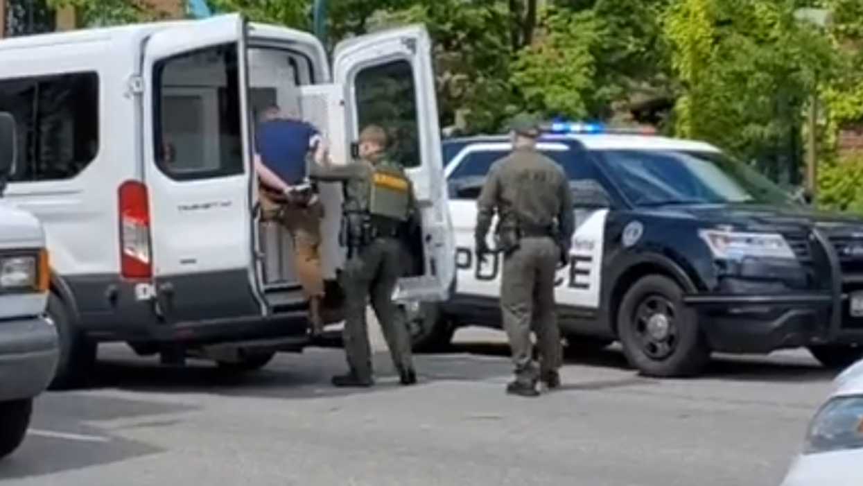 Watch the Patriot Front boys at the moment they were apprehended by Coeur d’Alene Police