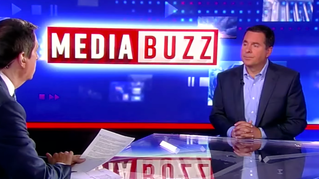 Fox News host corrects Devin Nunes to his face for claiming Fox 'destroyed' MSNBC by not airing Jan. 6 hearings