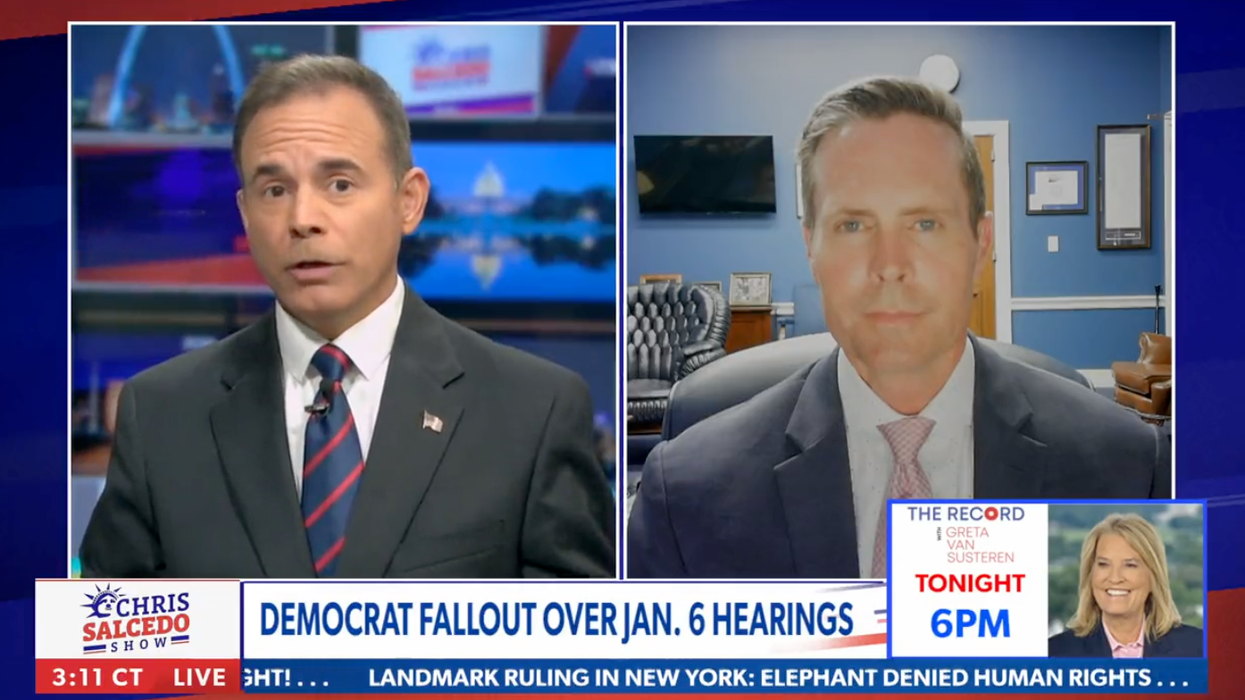 Newsmax host lays out ridiculous conspiracy theory about Nancy Pelosi wanting Justice Brett Kavanaugh killed