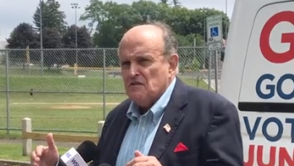 'I shouldn't talk about that': Rudy Guiliani refuses to discuss colleague's January 6th hearing testimony