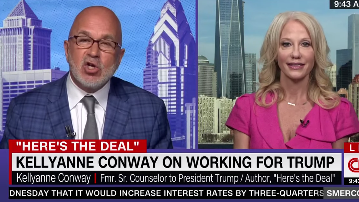 Watch: Kellyanne Conway launches blistering attack on her own husband George Conway