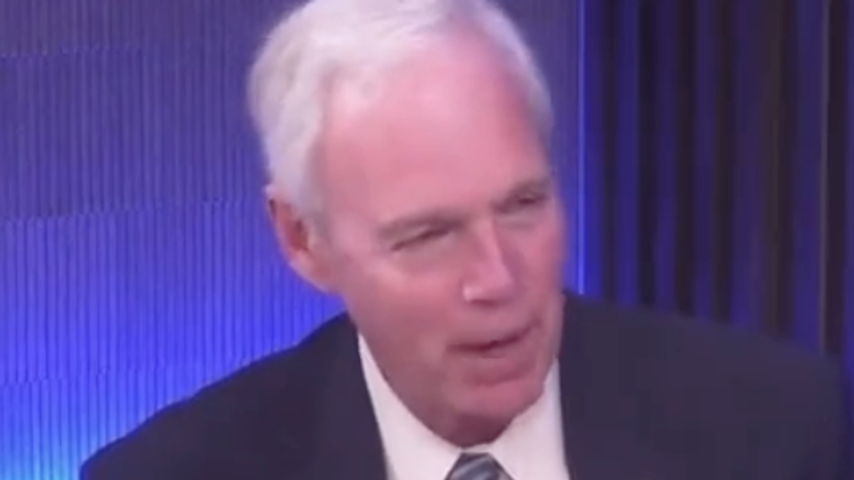 Watch: Ron Johnson shares 'unoriginal' Trumpian anecdote when asked why he is seeking a third term