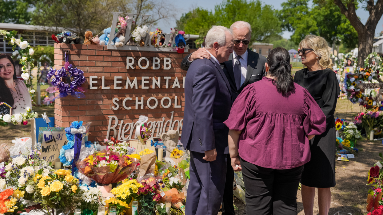 Officer husband of slain Uvalde teacher was disarmed, detained and prevented from helping his wife during massacre