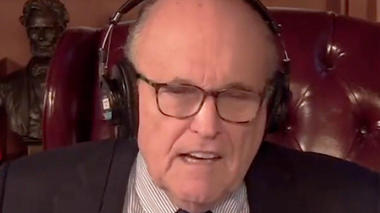Rudy Giuliani whines that the January 6th hearings are an 'attempt to try and destroy' Donald Trump