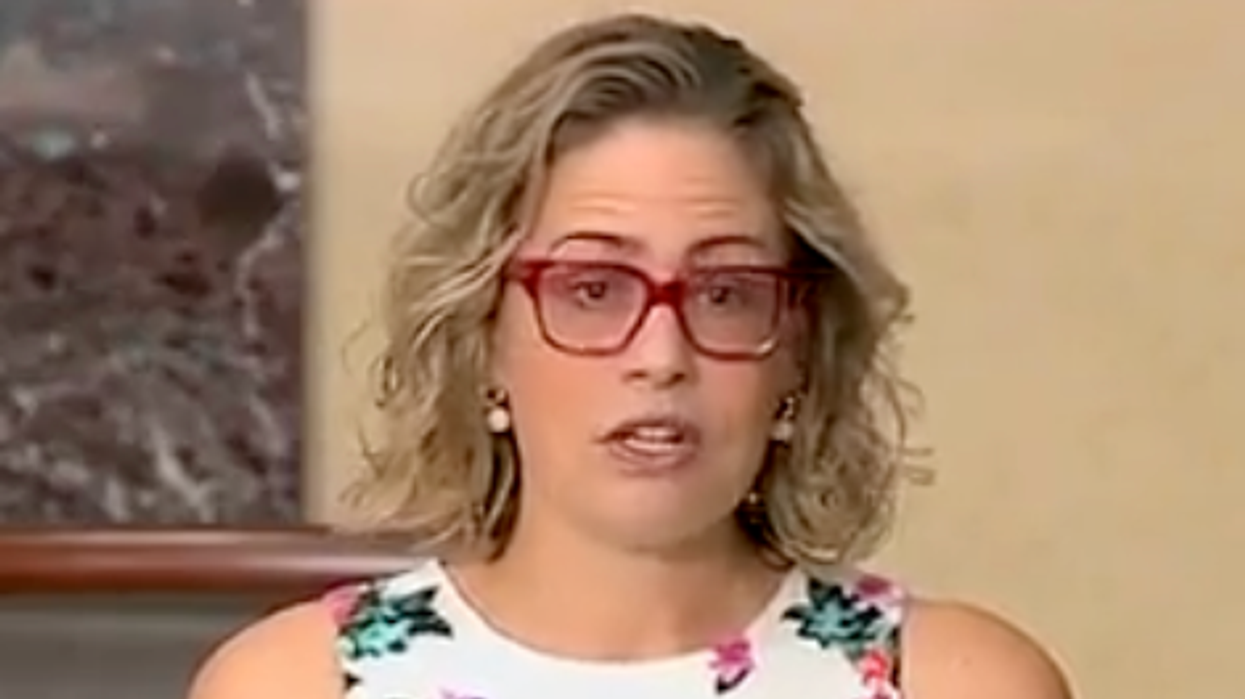 Watch: Kyrsten Sinema's Senate speech on guns criticized as 'meaningless both sides word salad'